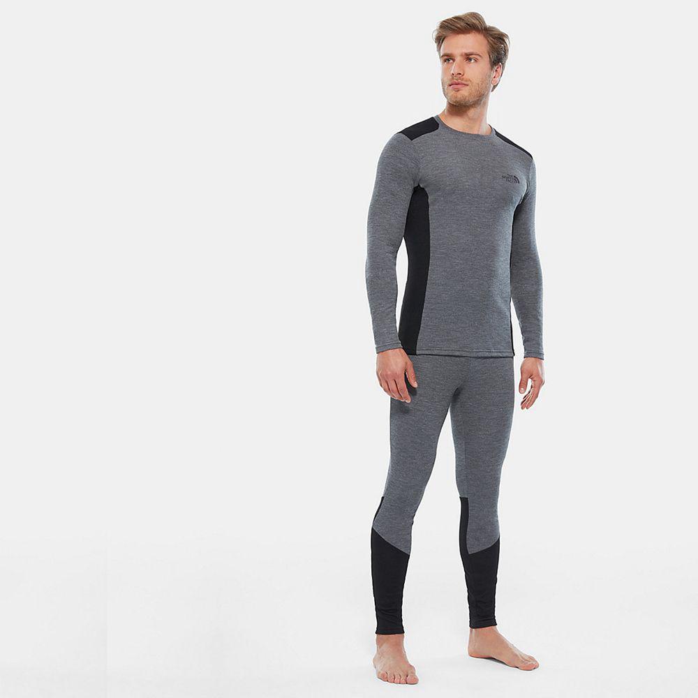 The North Face Easy Ανδρικα Κολάν - Γκρι / Μαυρα (ZYDJ84102)